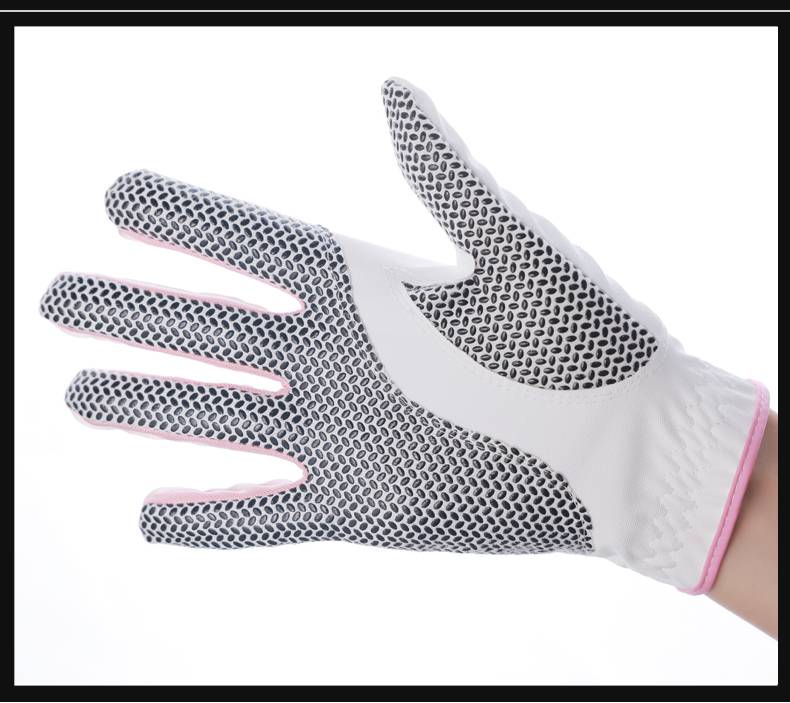 Womens Fashion Cool 5.0 Glove手套（白+粉色）(图6)