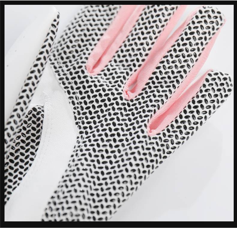 Womens Fashion Cool 5.0 Glove手套（白+粉色）(图12)