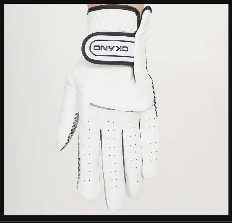 Mens Fashion Cool 5.0 Glove防滑手套（白+黑色）(图4)