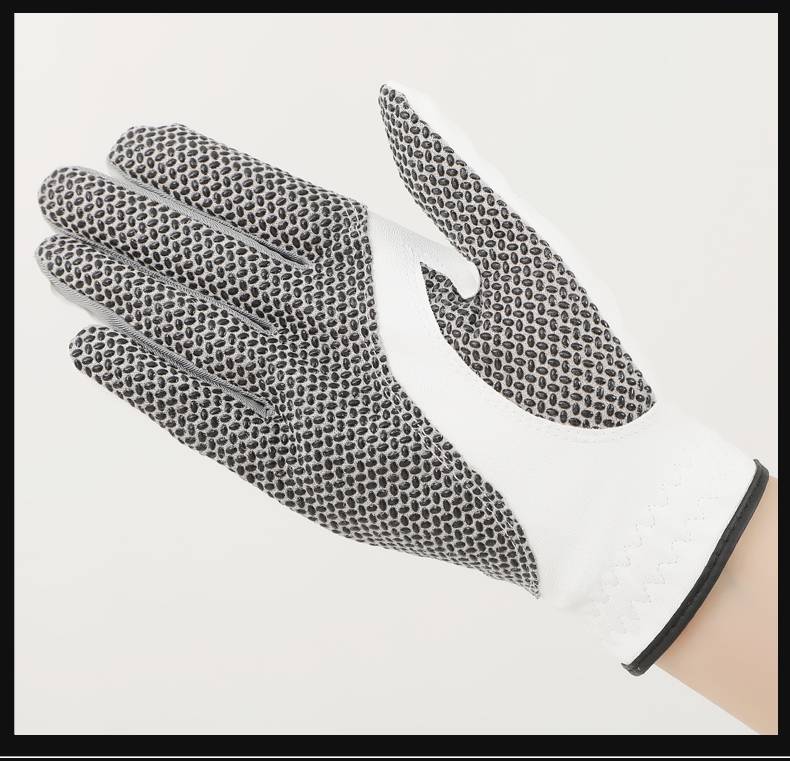 Womens Fashion Cool 5.0 Glove防滑手套（白+黑色）(图5)