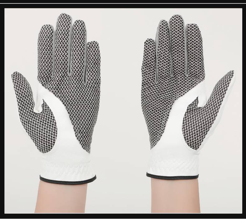 Womens Fashion Cool 5.0 Glove防滑手套（白+黑色）(图7)