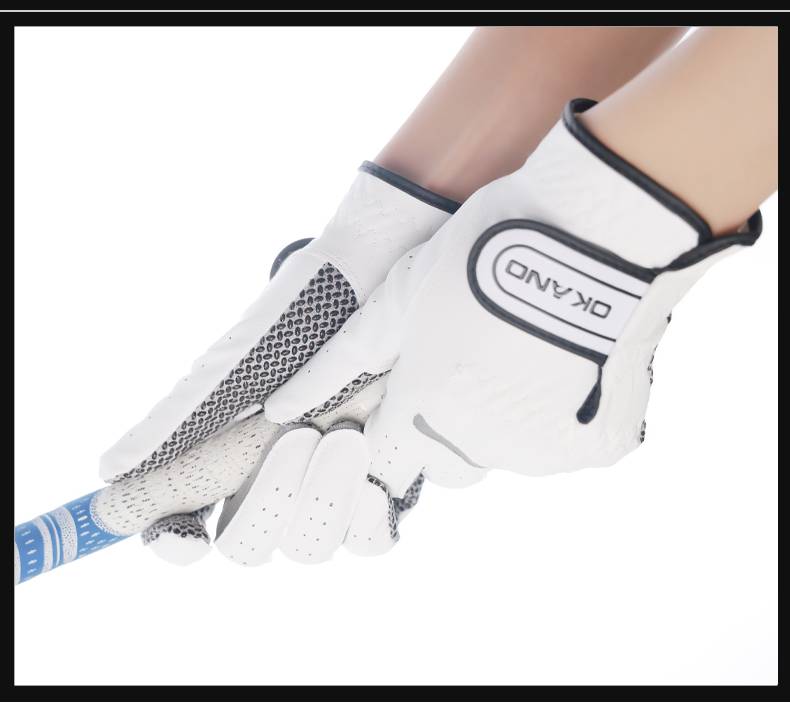 Womens Fashion Cool 5.0 Glove防滑手套（白+黑色）(图8)